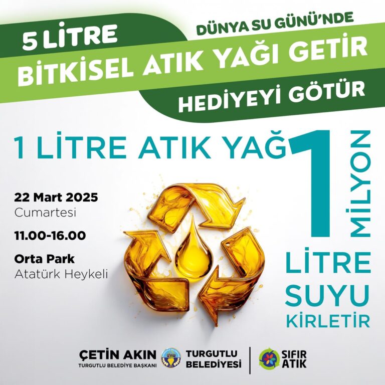 Turgutlu Belediyesinden Çevreci Kampanya Turgutlu Belediyesinden Çevreci Kampanya