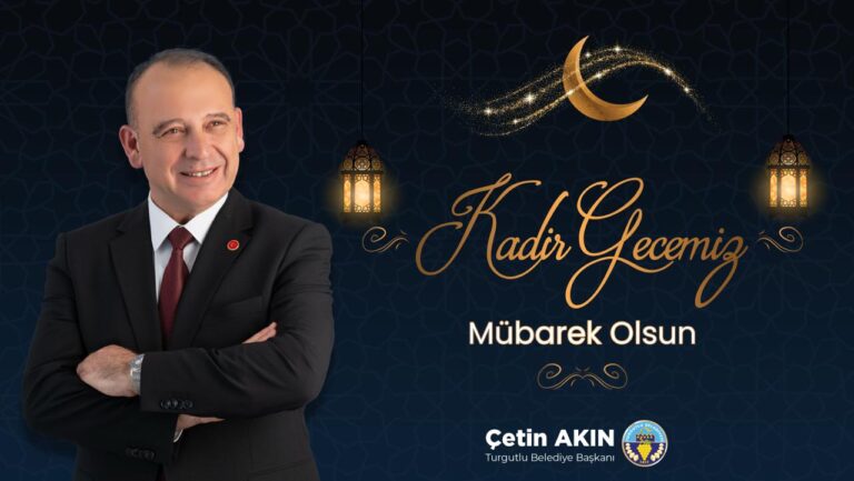 Başkan Çetin Akın: “Kadir Gecesiyle Manevi Güzellikler Zirveye Ulaşmaktadır” Başkan Çetin Akın: “Kadir Gecesiyle Manevi Güzellikler Zirveye Ulaşmaktadır”
