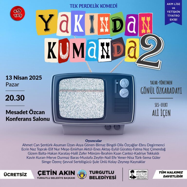 AKM’nin Sevilen Oyunu “Yakından Kumanda 2” Bir Kez Daha Sahnede