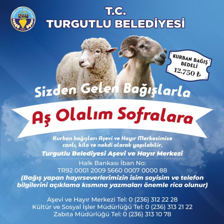 ‘Sizden Gelen Bağışlarla Aş Olalım Sofralara’ Kampanyasıyla Bayram Bereketi Çoğalacak