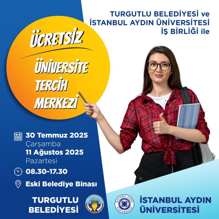 Turgutlu Belediyesi, Üniversite Tercih Merkezi ile Gençlerin Yanında Olacak