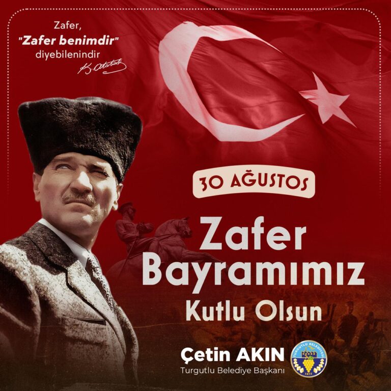 Başkan Çetin Akın: “30 Ağustos Zaferi Türk Ulusu’nun vatan sevgisinin simgesidir” Başkan Çetin Akın: “30 Ağustos Zaferi Türk Ulusu’nun vatan sevgisinin simgesidir”