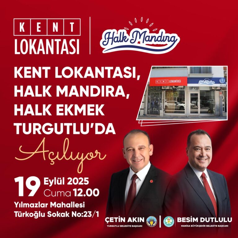 Kent Lokantası, Halk Mandıra ve Halk Ekmek Projelerinin Açılışı 19 Eylül Cuma 12.00 Kent Lokantası, Halk Mandıra ve Halk Ekmek Projelerinin Açılışı 19 Eylül Cuma 12.00