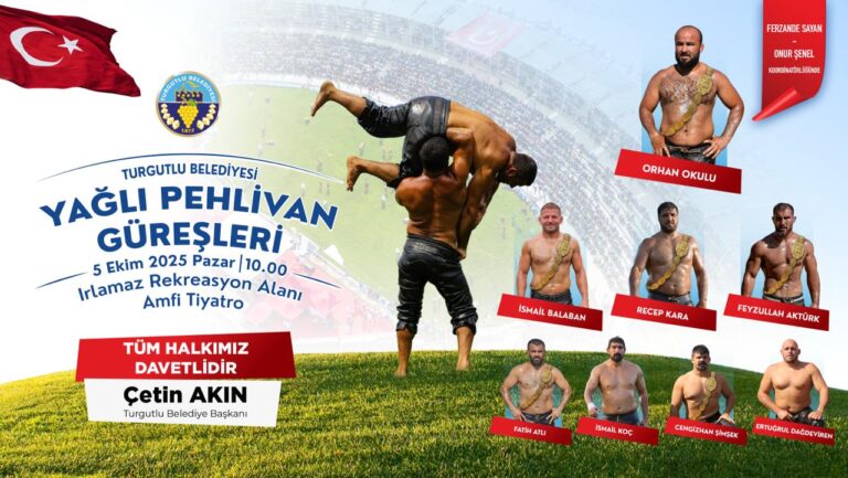 Turgutlu Belediyesi 5’inci Yağlı Pehlivan Güreşleri’ne Hazırlanıyor