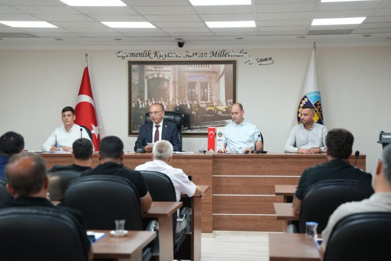 Turgutlu Belediyesi Meclisi 7 Ekim Salı Günü Toplanacak