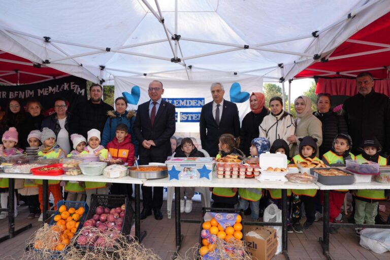 Turgutlu Belediyesi Çocuk Kültür Sanat Merkezlerinden Kalpleri Isıtan Kermes