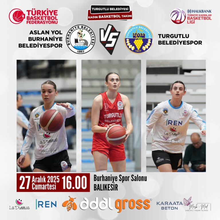 Turgutlu Belediyespor’da Potada ve Filede Yılın Son Maç Heyecanı