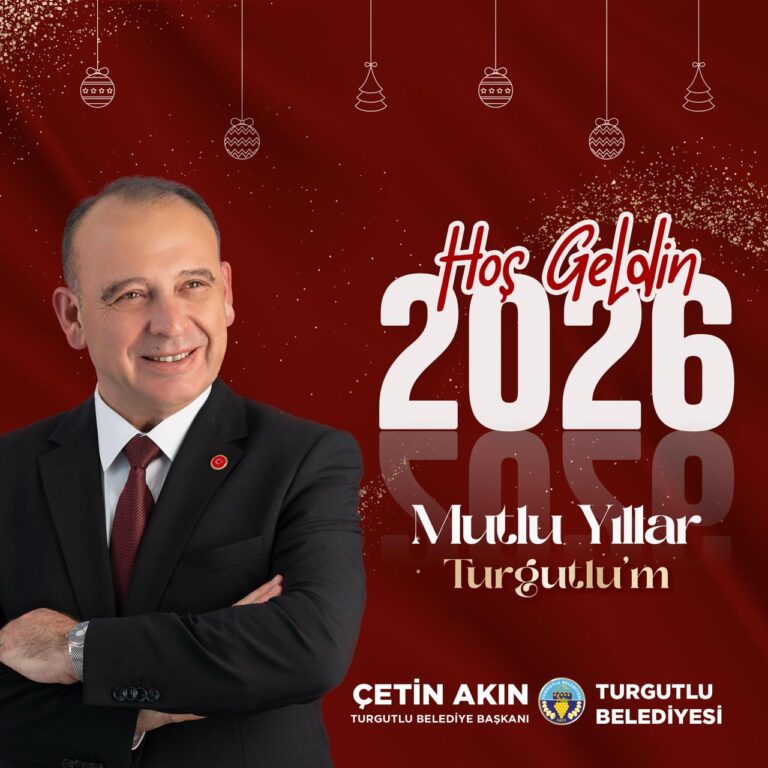 Başkan Çetin Akın: “2026; huzurun, adaletin, umudun yılı olsun”