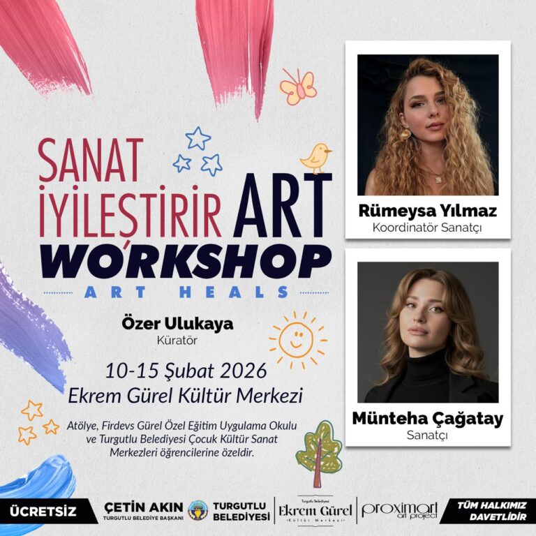 Turgutlu’da Çocukların Hayalleri ‘Sanat İyileştirir’ ile Umuda Dönüşüyor Turgutlu’da Çocukların Hayalleri ‘Sanat İyileştirir’ ile Umuda Dönüşüyor