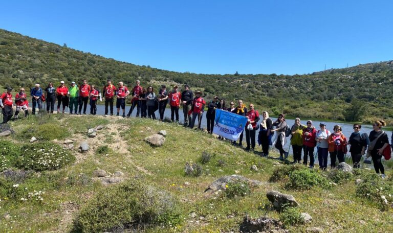 TURBELDAK Doğayla İç İçe Yürüyüşünü Barbaros Köyü’nde Gerçekleştirdi
