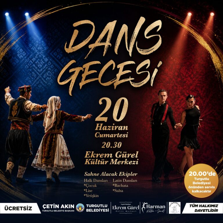 Turgutlu’da Halk Dansları ve Latin Ritimleri Aynı Sahnede Buluşacak