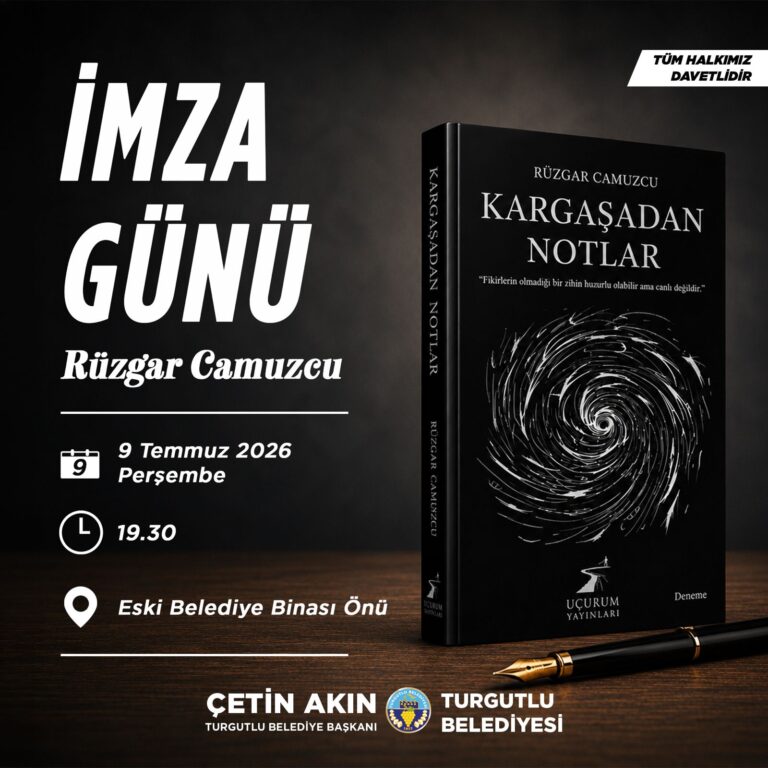 Turgutlu Belediyesinden Kitapseverleri Buluşturacak İmza Günü