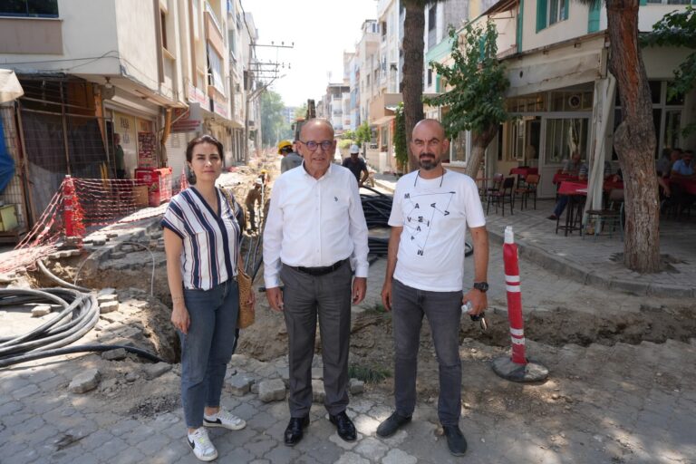 Turgutlu’da Altyapı Seferberliği Sürüyor: Dört Mahallede Daha Çalışmalar Başladı