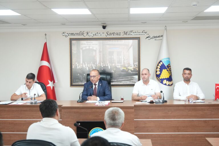Turgutlu Belediyesi Meclisi 7 Maddeyi Karara Bağladı