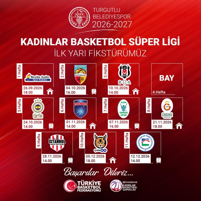 Turgutlu’da Süper Lig Heyecanı Başlıyor