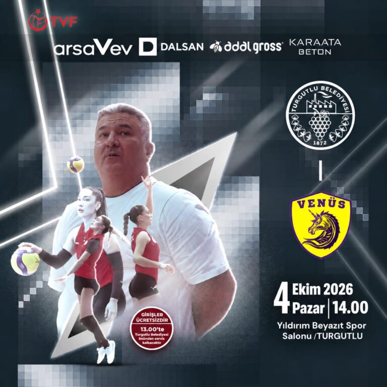 Turgutlu Belediyesi Kadın Voleybol Takımı Sezonun İlk Maçına Çıkıyor