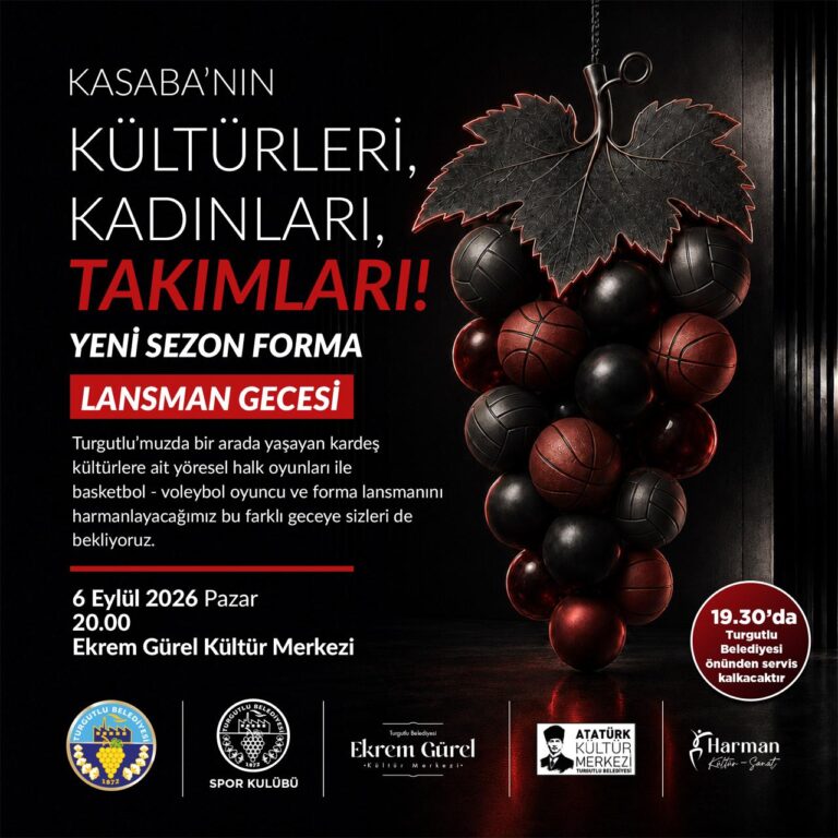 Turgutlu’nun Kardeş Kültürleriyle Kadın Sporunun Gücü Aynı Sahnede Buluşacak