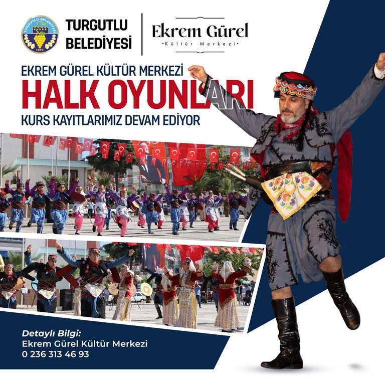 Turgutlu Belediyesinden Halk Oyunları Kursu ve Korist Seçmeleri