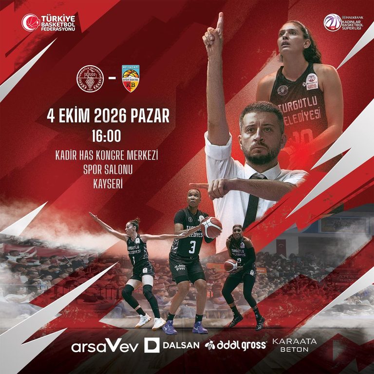 Süper Lig’de İlk Deplasman Heyecanı: Rakip Melikgazi Kayseri Basketbol